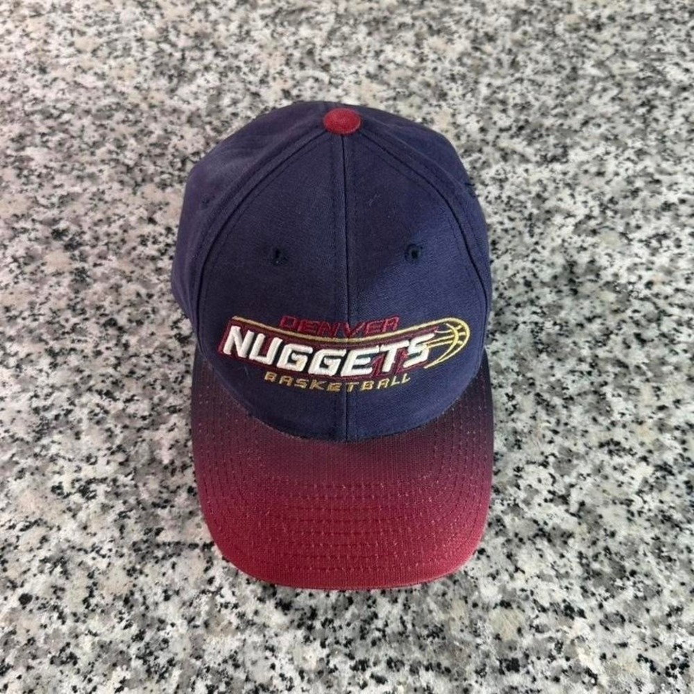 Denver Nuggets NBA Vtg Puma Basketball Strapback Cap‎ Hat